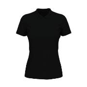 Stedman Lux Short Sleeve Polo For Women Svart bomull Small Dame