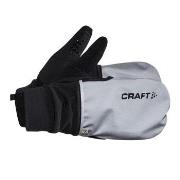 Craft Hybrid Weather Glove Svart/Grå polyester S (8)