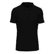 Stedman Clive Short Sleeve Polo Svart ringspunnet bomull Small Herre