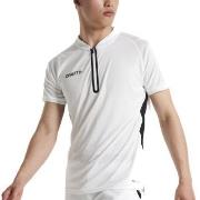 Craft Pro Control Impact Polo M Hvit polyester Small Herre