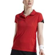 Craft Pro Control Impact Polo W Rød polyester Medium Dame