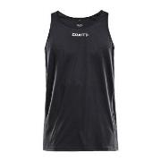 Craft Rush Singlet M Svart polyester Small Herre