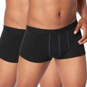 Sloggi 4P Men 24 7 Short Svart bomull X-Large Herre