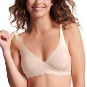 Sloggi BH ZERO Microfibre 2.0 Soft Bra Krem X-Large Dame