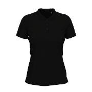 Stedman Claire Short Sleeve Polo Svart ringspunnet bomull X-Small Dame