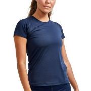 Craft ADV Essence SS Slim Tee W Marine polyester X-Small Dame