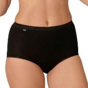 Sloggi Truser 2P Basic Plus Maxi Briefs Svart bomull 44 Dame