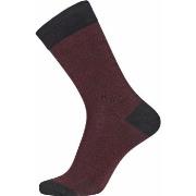 Egtved Strømper Twin Wool Cotton Sock Rød Str 40/45