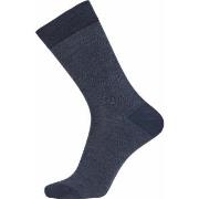 Egtved Strømper Twin Wool Cotton Sock Marine Str 45/48