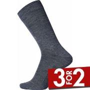 Egtved Strømper Wool Sock Blå Str 45/48