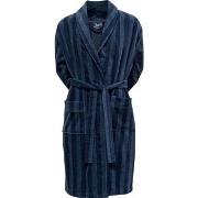 JBS Velour Bath Robe Mørkblå bomull X-Large Herre