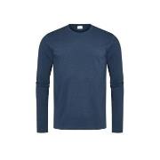 Mey Relax Long Sleeves Mørkblå bomull 3XL Herre