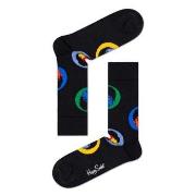 Happy socks Strømper Beatles Bright Spot Sock Svart mønstret bomull St...