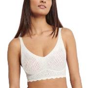 Sloggi BH ZERO Feel Bliss Bralette Hvit Large Dame