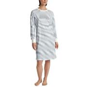 Calida Cotton Stripes Nightdress Lysblå Stripet bomull Medium Dame