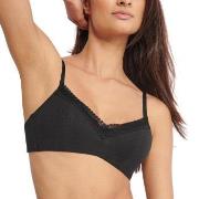 Sloggi BH GO Ribbed Padded Bra Svart Large Dame