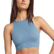 Sloggi BH ZERO Feel Bliss Crop Top Lysblå Large Dame