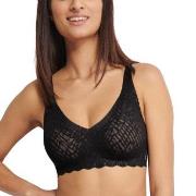 Sloggi BH ZERO Feel Bliss Soft Bra Svart X-Large Dame