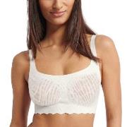 Sloggi BH ZERO Feel Bliss Top Hvit XX-Large Dame