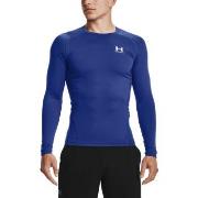 Under Armour 2P HeatGear LS Compression Shirt Royalblå Medium Herre