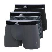 adidas 3P Sport Trunk Grå/Svart polyester Large Herre