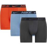 Nike 3P Everyday Essentials Micro Boxer Brief Blå/Oransje polyester X-...