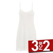 Damella Silk Nightdress Elfenben silke X-Large Dame