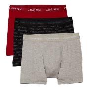 Calvin Klein 3P Holiday Cotton Stretch Trunks Mixed bomull Small Herre