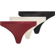 Calvin Klein Truser 3P Holiday Modern Logo Thong Mixed bomull Medium D...