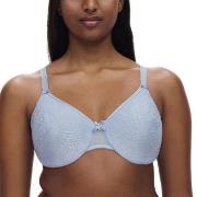 Chantelle BH C Magnifique Underwired Bra Lysblå m Mønst D 85 Dame