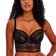 Freya BH Sydnie Underwired Longline Bra Svart G 75 Dame