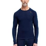 Dovre Jacquard Baselayer Marine ull Small Herre