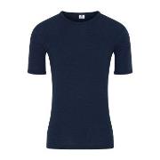 Dovre Wool T-shirt Marine merinoull Small Herre