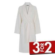 Decoy Long Terry Robe With Hood Svart polyester Large Dame