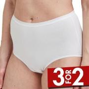 Decoy Truser 5P Maxi Briefs Hvit økologisk bomull Small Dame