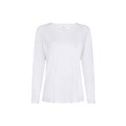 JBS of Denmark Bamboo Long Sleeve Top Hvit Large Dame