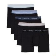 Calvin Klein 5P Cotton Stretch Boxer Briefs Svart/Blå bomull Small Her...