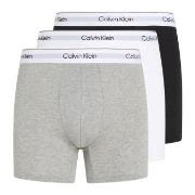 Calvin Klein 3P Modern Cotton Stretch Boxer Brief Grå/Svart bomull 4XL...