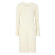 Damella Wool Long Sleeved Nightdress Benhvit merinoull X-Large Dame