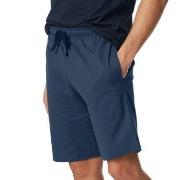 Schiesser Mix and Relax Cotton Bermuda Shorts Blå bomull Small Herre