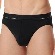 Schiesser Pure Micro Rio Briefs Plain Svart Medium Herre