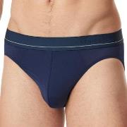 Schiesser Pure Micro Rio Briefs Plain Mørkblå Small Herre