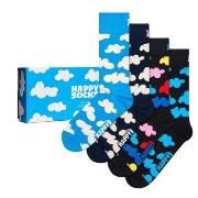 Happy socks Strømper 4P Cloudy Gift Set Mixed bomull Str 41/46