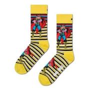 Happy socks Strømper Marvel Thor Sock Gul bomull Str 36/40