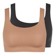 Sloggi BH 2P ZERO Feel 2 0 Top C2P Mixed X-Small Dame