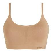 Chantelle BH Smooth Comfort Wirefree Support Bralette Lysbrun  Small D...