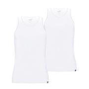 Puma 2P Basic Tank Top Hvit bomull Large Herre