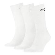 Puma Strømper 3P Unisex Light Crew Socks Hvit Str 47/49