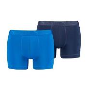 Puma 2P Sport Microfiber Boxer Blå polyester Large Herre