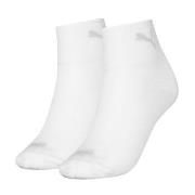 Puma Strømper 2P Women Quarter Socks Hvit Str 35/38 Dame